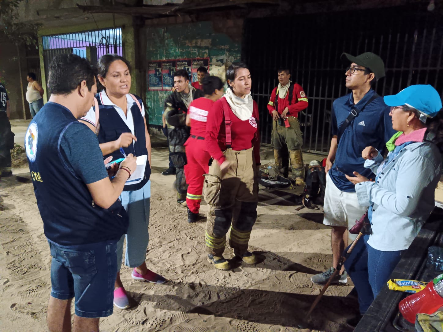 PLATAFORMA DE DEFENSA CIVIL DE MORALES GESTIONA APOYO PARA AFECTADOS Y DAMNIFICADOS POR INCENDIOS. 